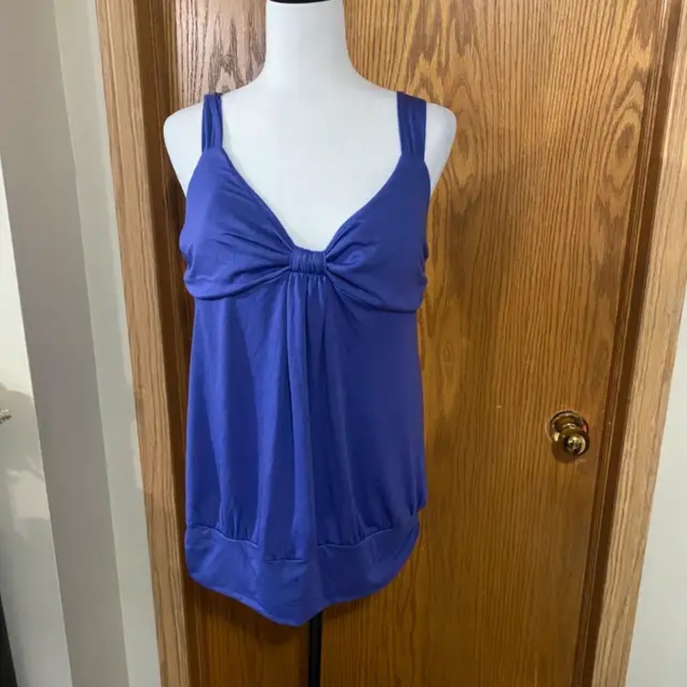 Cute purple bow top